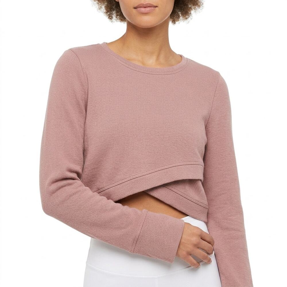 Bae. on Neck Pink Pullover Lightweight Sweater Women Size XS